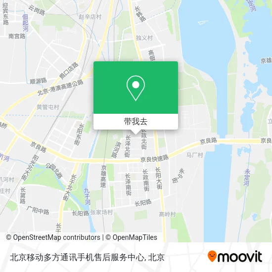 北京移动多方通讯手机售后服务中心地图