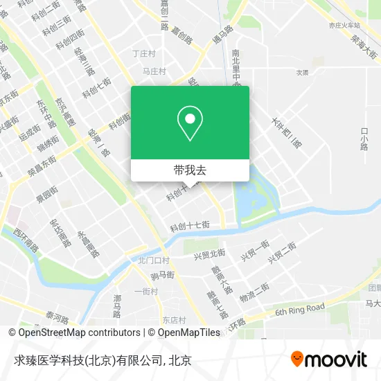 求臻医学科技(北京)有限公司地图