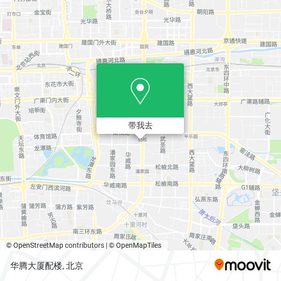 华腾大厦配楼地图