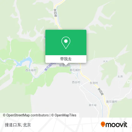 撞道口东地图