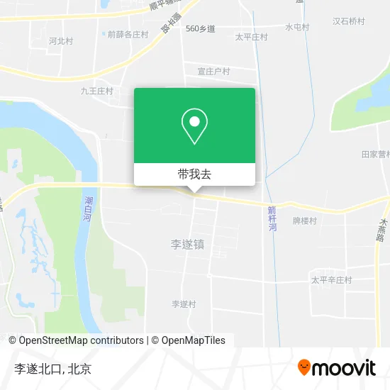 李遂北口地图