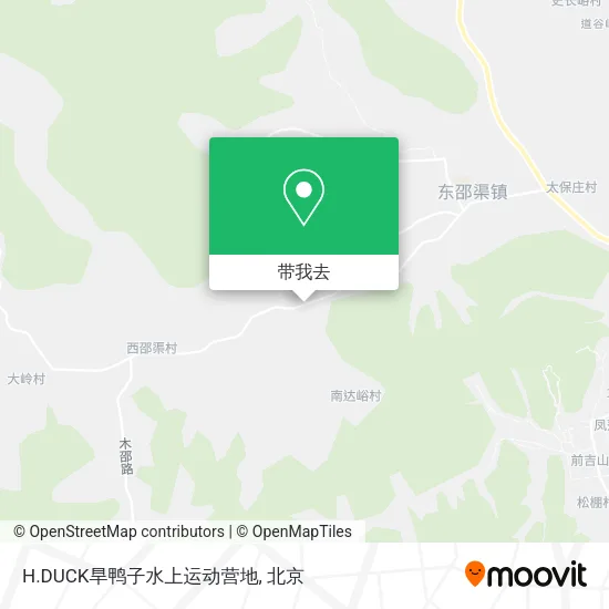 H.DUCK旱鸭子水上运动营地地图