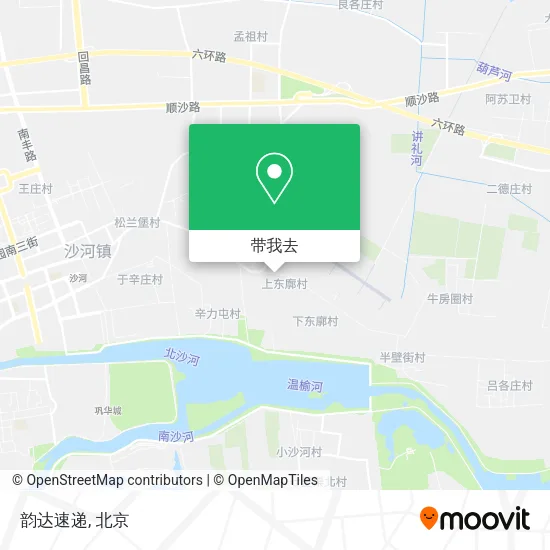韵达速递地图