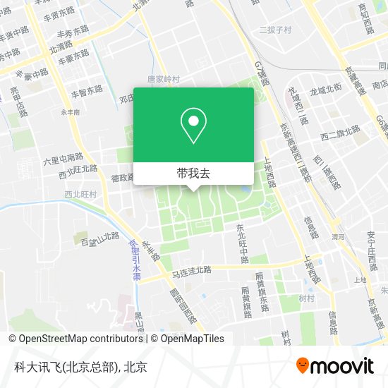 科大讯飞(北京总部)地图