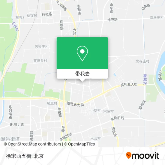 徐宋西五街地图