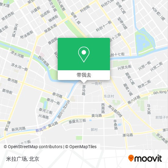 米拉广场地图