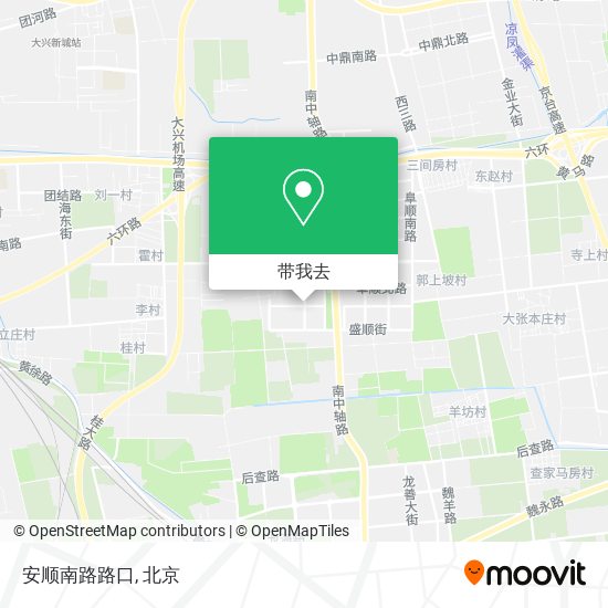 安顺南路路口地图