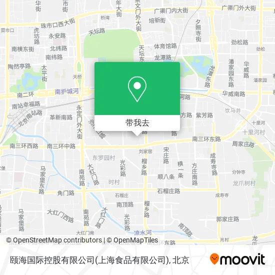 颐海国际控股有限公司(上海食品有限公司)地图