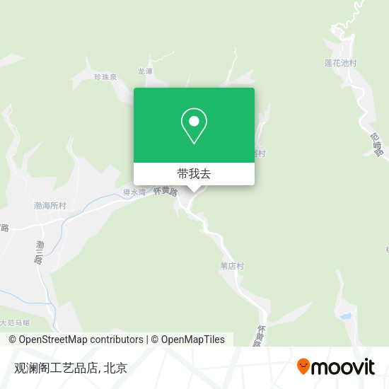观澜阁工艺品店地图