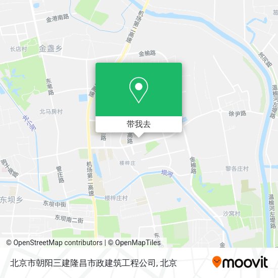 北京市朝阳三建隆昌市政建筑工程公司地图