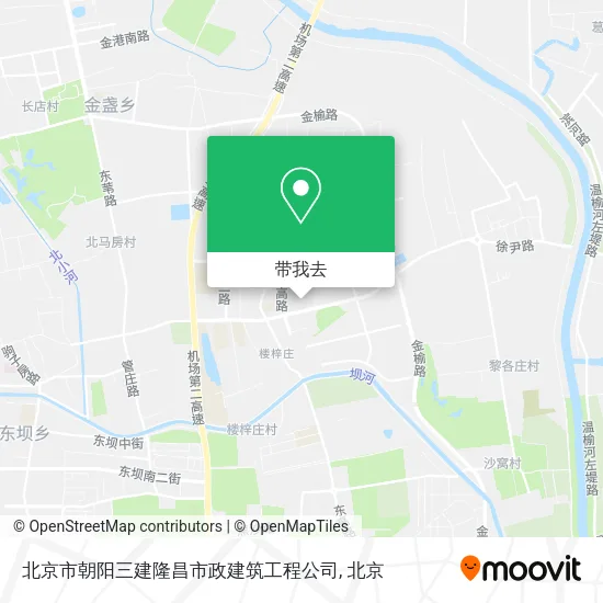 北京市朝阳三建隆昌市政建筑工程公司地图