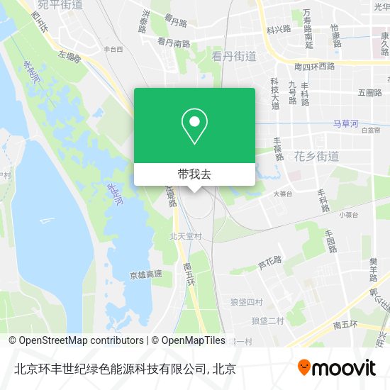 北京环丰世纪绿色能源科技有限公司地图