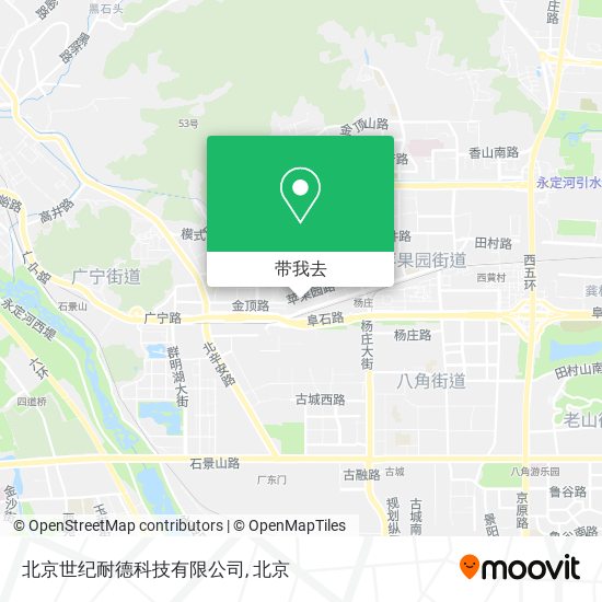 北京世纪耐德科技有限公司地图