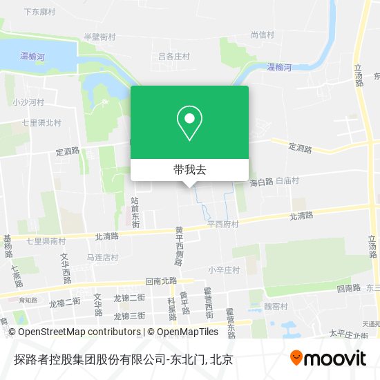 探路者控股集团股份有限公司-东北门地图
