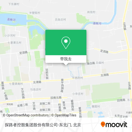 探路者控股集团股份有限公司-东北门地图