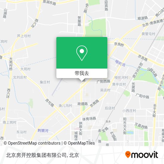 北京房开控股集团有限公司地图