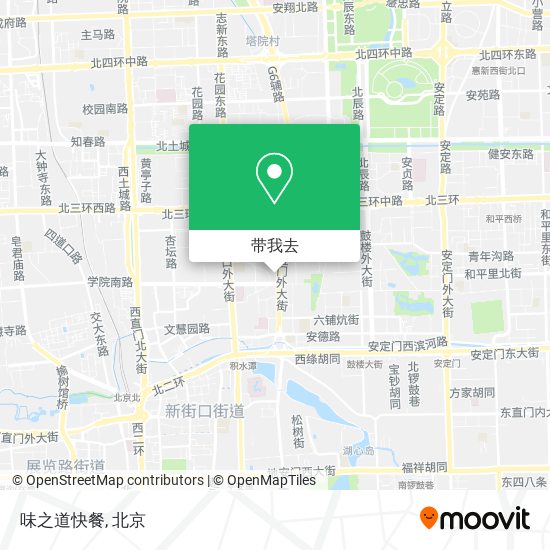 味之道快餐地图
