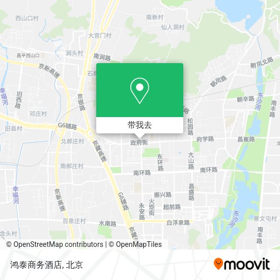 鸿泰商务酒店地图