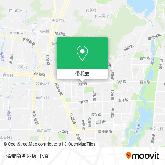 鸿泰商务酒店地图