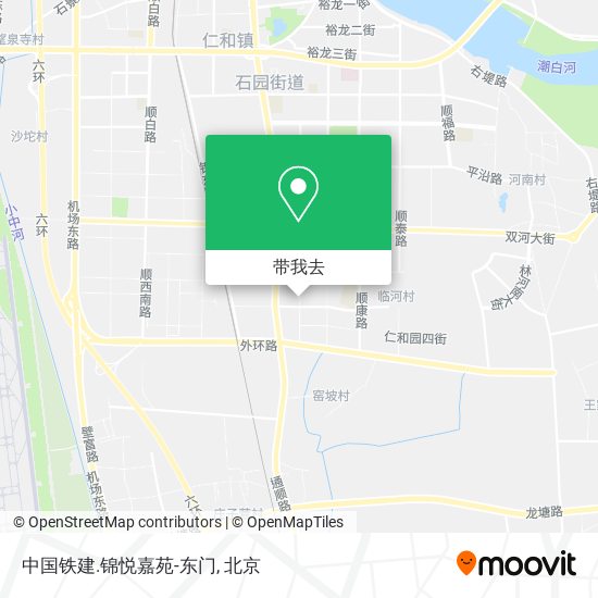 中国铁建.锦悦嘉苑-东门地图