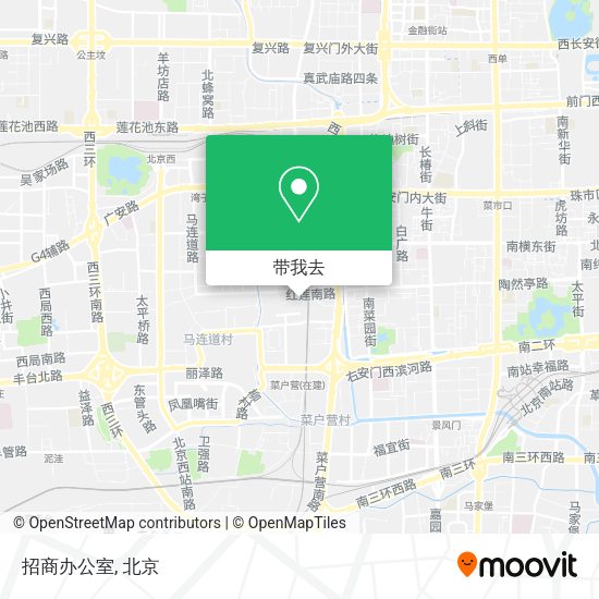 招商办公室地图