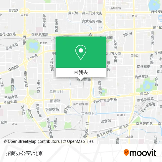 招商办公室地图