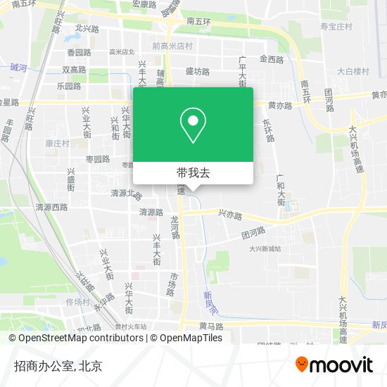 招商办公室地图