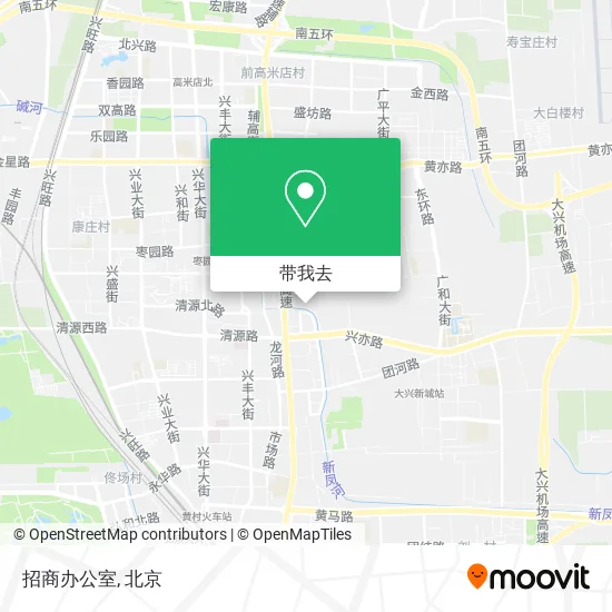 招商办公室地图