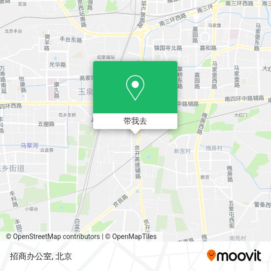 招商办公室地图