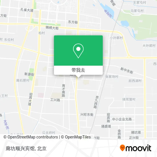 廊坊顺兴宾馆地图