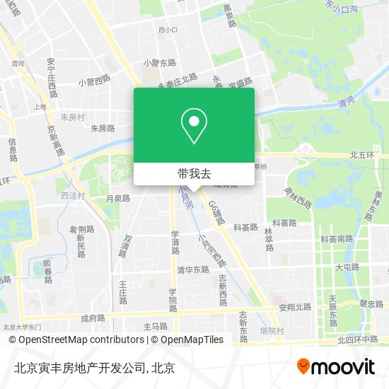 北京寅丰房地产开发公司地图
