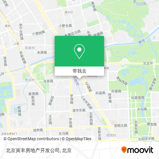 北京寅丰房地产开发公司地图