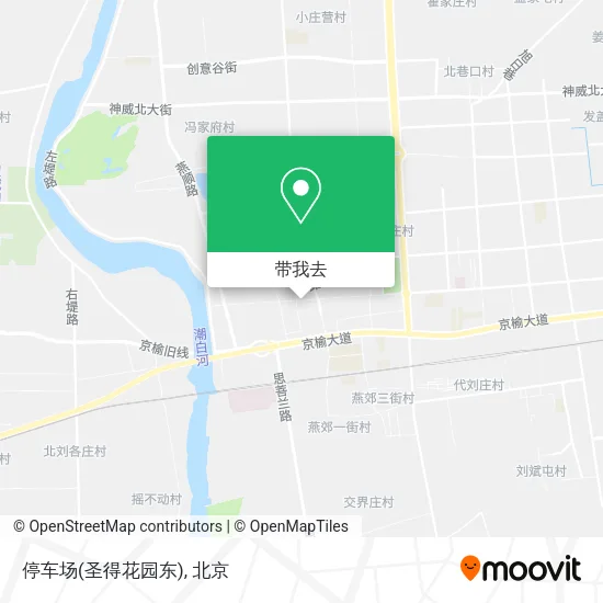 停车场(圣得花园东)地图