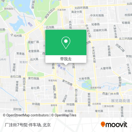 厂洼街7号院-停车场地图