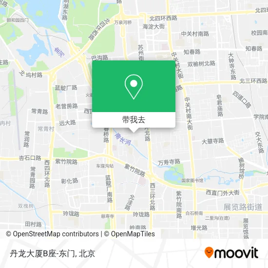 丹龙大厦B座-东门地图