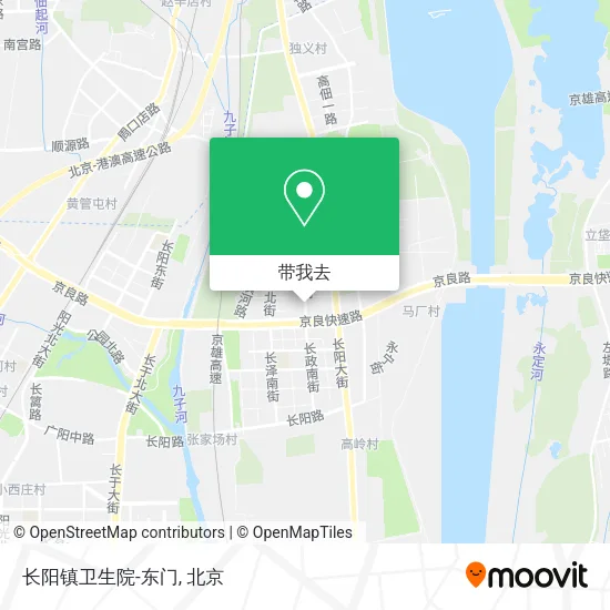 长阳镇卫生院-东门地图