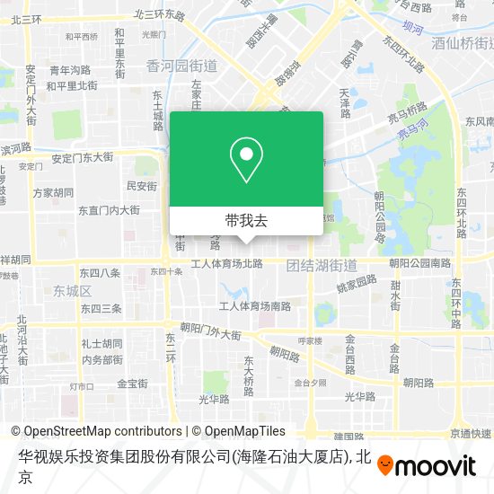 华视娱乐投资集团股份有限公司(海隆石油大厦店)地图