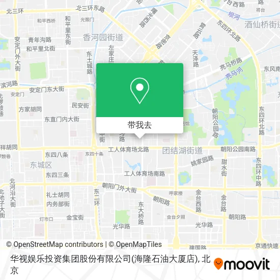 华视娱乐投资集团股份有限公司(海隆石油大厦店)地图