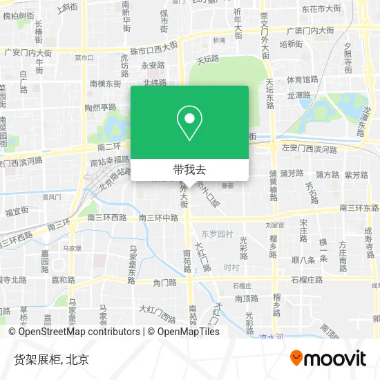 货架展柜地图