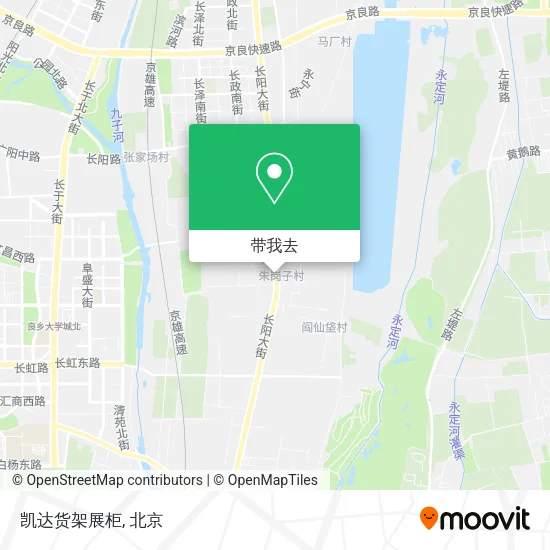 凯达货架展柜地图