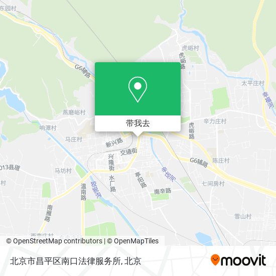 北京市昌平区南口法律服务所地图