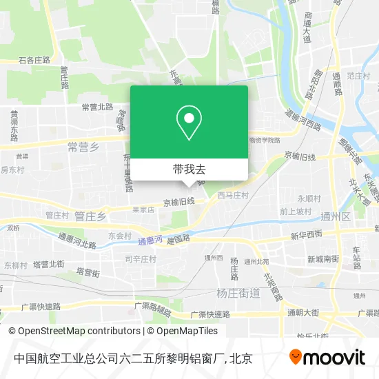 中国航空工业总公司六二五所黎明铝窗厂地图