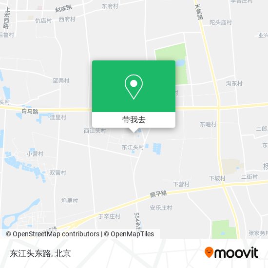 东江头东路地图