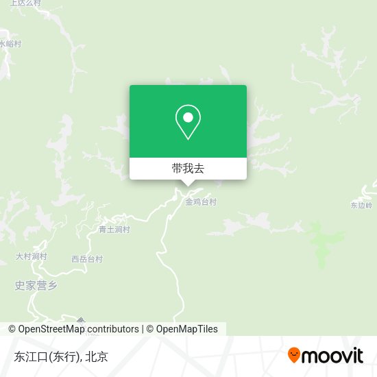东江口(东行)地图