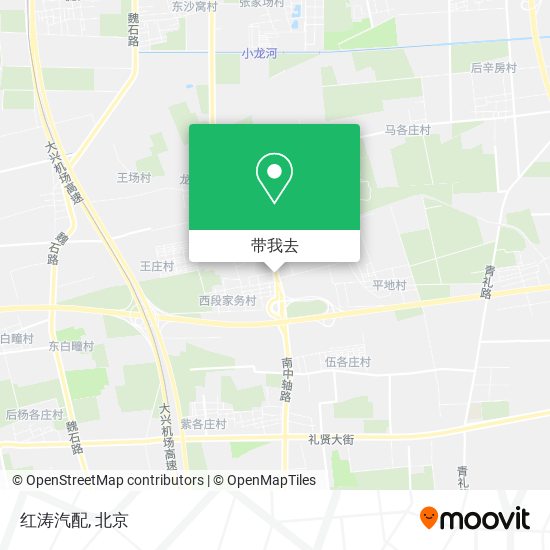 红涛汽配地图