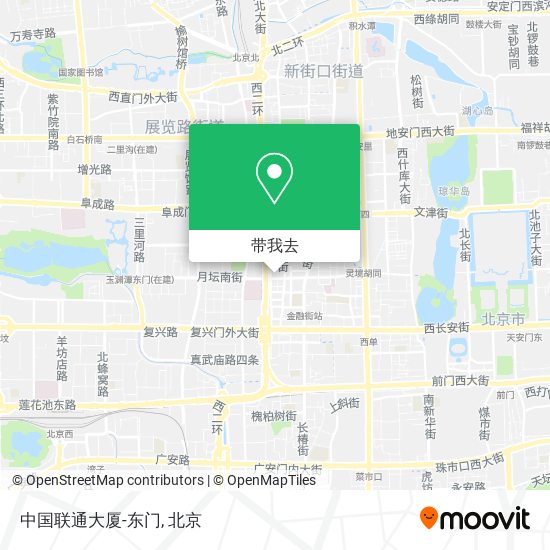 中国联通大厦-东门地图
