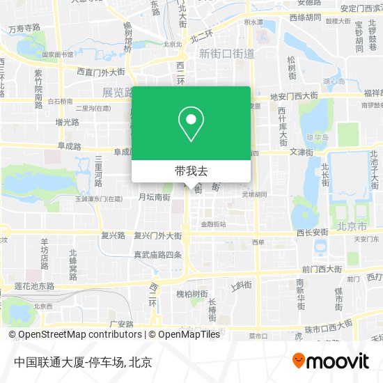 中国联通大厦-停车场地图