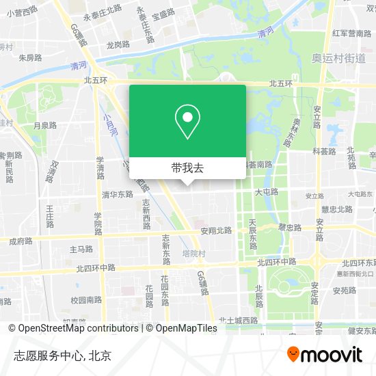 志愿服务中心地图