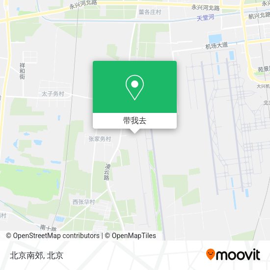 北京南郊地图
