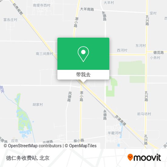 德仁务收费站地图